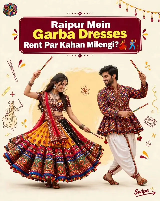 Where to rent Garba dresses in Raipur
